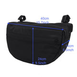 Max Waterproof Pushchair Bottle Organizer Insulated Bag Drink Food Hanging Pouch