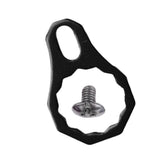 Max Aluminum Alloy Anti-rust Fishing Reel Left Right Handle Locking Plate Black