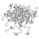 Max 50pcs Tumbler Lead Head Fishing Hooks Jig Bait for Soft Lure Fishinghook 7g