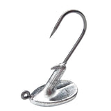 Max 50pcs Tumbler Lead Head Fishing Hooks Jig Bait for Soft Lure Fishinghook 7g