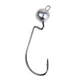 Max 10pcs Weighted Fishing Hooks Crank Hook with Lead for Swimbaits 7g