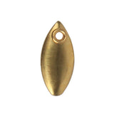 Max Metal Spoon Fishing Lures Hard Sequins Baits Golden 50pcs