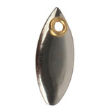 Max Metal Spoon Fishing Lures Hard Sequins Baits Silvery 50pcs
