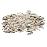 Max Metal Spoon Fishing Lures Hard Sequins Baits Silvery 100pcs