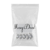 Max 1 Box Weighted Fishing Hooks with Lead Spring 50 Pieces