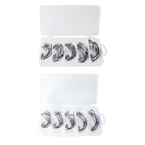 Max 1 Box Weighted Fishing Hooks with Lead Spring 50 Pieces