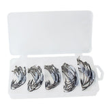 Max 1 Box Weighted Fishing Hooks with Lead Spring 50 Pieces
