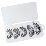 Max 1 Box Weighted Fishing Hooks with Lead Spring 50 Pieces