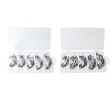 Max 1 Box Weighted Fishing Hooks with Lead Spring 50 Pieces