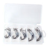 Max 1 Box Weighted Fishing Hooks with Lead Spring 25 Pieces
