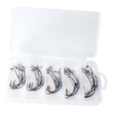 Max 1 Box Weighted Fishing Hooks with Lead Spring 25 Pieces