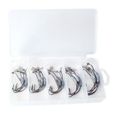 Max 1 Box Weighted Fishing Hooks with Lead Spring 25 Pieces