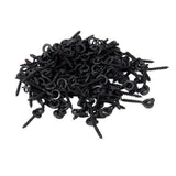 Max 50x Boilie Bait Screw Fishing Bait Ring Swivel Carp Fishing Terminal Tackle
