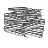 Max 50pcs Fishing Lead Weights Lead Fishing Sinker Weight Fishing Tackles 3.5g