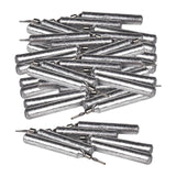 Max 50pcs Fishing Lead Weights Lead Fishing Sinker Weight Fishing Tackles 3.5g