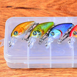 Max 1 Box Mini Fishing Lures Baits Sinking Vibration Minnow Baits TB1116A
