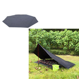 Max Octagonal Hiking Mattress Cycling Awning Outdoor Picnic Tent Camping Shelter
