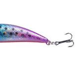 Max Minnow Fishing Lures Treble Hooks Swimbait Fishing Bait Crankbaits 06