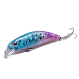 Max Minnow Fishing Lures Treble Hooks Swimbait Fishing Bait Crankbaits 06