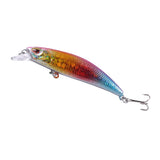 Max Minnow Fishing Lures Treble Hooks Swimbait Fishing Bait Crankbaits 10