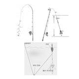 Max Maxb Large Capacity Fishing Rod Holdall Carrier Fishing Tackle Storage Bag 50cm