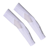 Max Cooling Arm Sleeves Cover UV Sun Protection Outdoor Sports Cycling White M