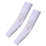 Max Cooling Arm Sleeves Cover UV Sun Protection Outdoor Sports Cycling White M