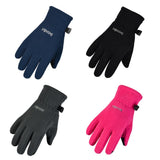 Max Kids Cycling Gloves Winter Warm Bike Full Finger Gloves Blue
