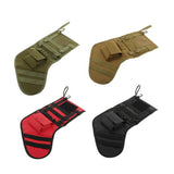 Max Christmas Stocking Xmas Tree Hanging Sock Storage Bag Pouch Red