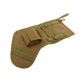 Max Christmas Stocking Xmas Tree Hanging Sock Storage Bag Pouch Khaki