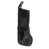Max Christmas Stocking Xmas Tree Hanging Sock Storage Bag Pouch Black
