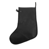 Max Christmas Stocking Xmas Tree Hanging Sock Storage Bag Pouch Black