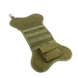 Max Tactical MOLLE Holiday Christmas Stocking Xmas Socks Decor Army Green
