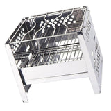 Max Adjustable Portable Mini BBQ Charcoal Grill Foldable Festive Barbecue Grill