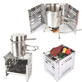 Max Adjustable Portable Mini BBQ Charcoal Grill Foldable Festive Barbecue Grill