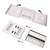 Max Adjustable Portable Mini BBQ Charcoal Grill Foldable Festive Barbecue Grill