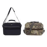 Max Fishing Tackle Bag Reel Lure Gear Reel Box Holdall Carryall Black