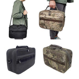 Max Fishing Tackle Bag Reel Lure Gear Reel Box Holdall Carryall Black
