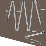 Max Camping Folding Lamp Pole Light Lamp Lantern