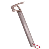 Max Outdoor Camping Hiking Tent Hammer Stake Remover Nail Puller Silver