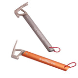 Max Outdoor Camping Hiking Tent Hammer Stake Remover Nail Puller Silver