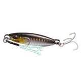 Max Metal Hard Jigging Lead Fish Swimbait Artificial Fishing Lures & Hook Brown