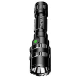 Max Maxb Super Bright Flashlight Torch Rechargeable LED Torch USB Green Light