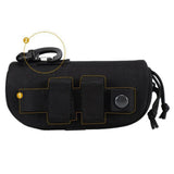 Max Maxb Eyeglasses Hard Case Tactical Molle Zipper Sunglasses Carrying Case Black