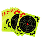 Max Maxb 10 Packs Splatter Reactive Self Adhesive Shooting Targets Gun Rifle Pistol