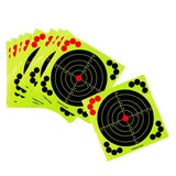 Max Maxb 10 Packs Splatter Reactive Self Adhesive Shooting Targets Gun Rifle Pistol