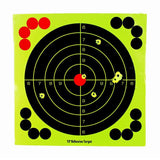 Max Maxb 10 Packs Splatter Reactive Self Adhesive Shooting Targets Gun Rifle Pistol