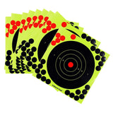 Max Maxb 10pcs Splatter Reactive Self Adhesive Shooting Targets Gun Rifle Pistol