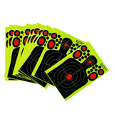 Max Maxb 10 Pieces Splatter Reactive Self Adhesive Shooting Targets Gun Rifle Pistol