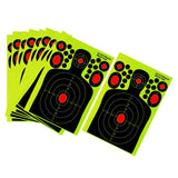 Max Maxb 10 Pieces Splatter Reactive Self Adhesive Shooting Targets Gun Rifle Pistol